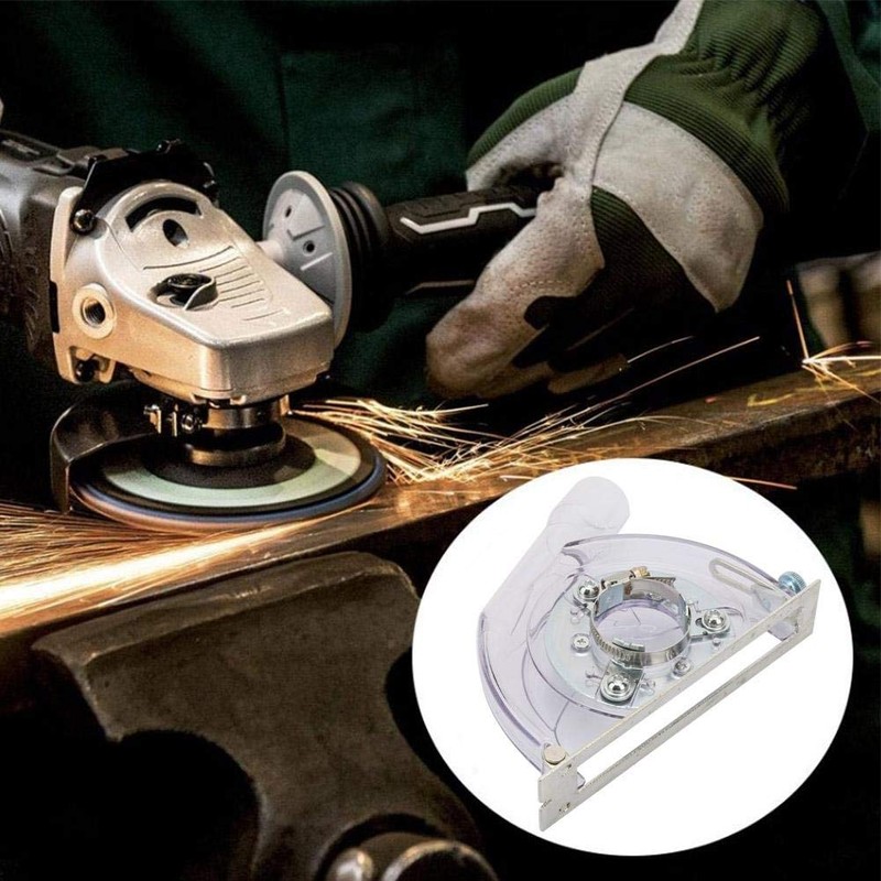 Angle Grinder Dust Collection Attachment Cutting Dust Shroud for 100/125/150mm