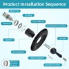Replacement for Delta Classic 13 Series Single-Function Shower Handle Trim