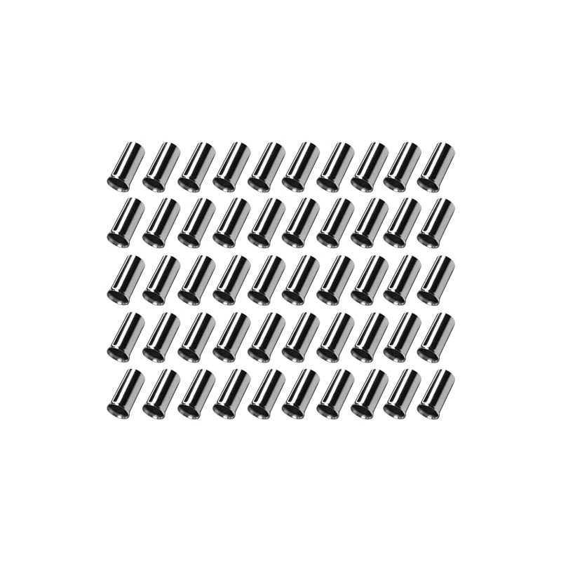 cyclingcolors 50 pieces Bowden cable gear cable end cap end