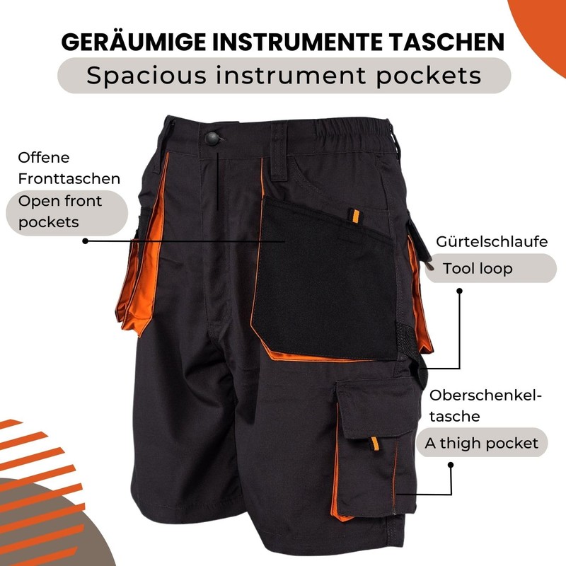 Emerton® Men's Summer Work Shorts - Many Colours - 60