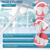 VidaPrime Filo Interdentale con Manico Comfort - Forcella Interdentale Riutilizzabile,