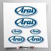 Sticker Set Compatible with Arai Helmet, Sticker for Motorcycle Helmet