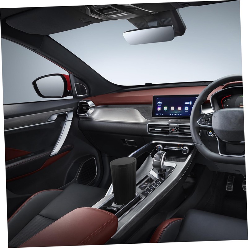 SUPVOX Car Trash Bin Small Trash Can Lid Car Accessory