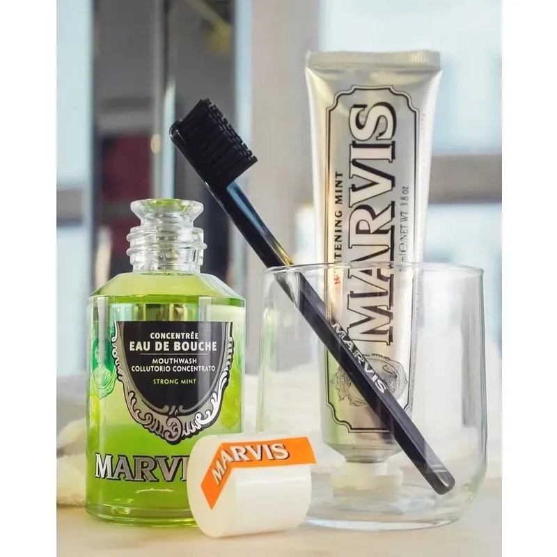 Para Pasta De Dientes Marvis Whitening Mint, 2 Unidades,85ml