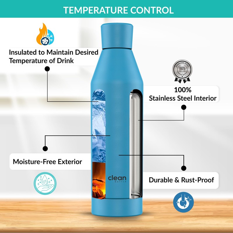 The Clean Hydration Co, Canteen 17, Easy to Clean Vacuum