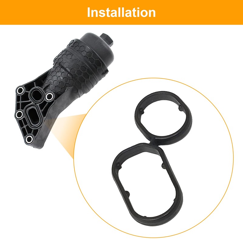 Engine Oil Filter Housing Gasket 26345-3LAA0 Compatible with 2018-2020 Kia