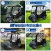 NOKINS 600D Waterproof Golf Cart Deluxe Enclosure for Yamaha G14/G26/G22/G29/Drive