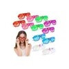 Gafas De Fiesta Gafas Luminosas Retro Fiesta Color Ferwatg