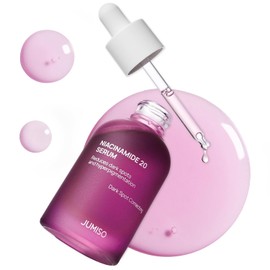 JUMISO Suero de niacinamida 20, suero facial coreano con glutatión, ácido tranexámico TXA y complejo Centella, reduce la pigmentación, el tono desigual de la piel, el cuidado de los poros para pieles