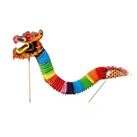 HannaFires 3D Extendable Dragon Wedding Game and Photo Props - Asian Style Scene Decorations for Celebrations.