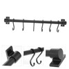 GLEAVI 1Pc Kitchen Utensil Hook Mounted Storage Shelf for Kitchen