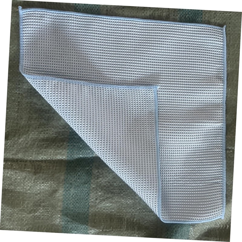 Gatuida 2pcs Microfiber Kitchen Cleaning Cloths Absorbent Waffle Weave Towels