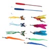 Funny Cat Feather Stick Interactive Thickening Lightweight Cat Feather Toys