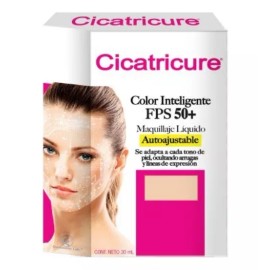 Cicatricure Maquillaje Color Inteligente Fps 50+ 30ml