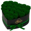 GLAMOUR BOUTIQUE 27 Flower Forever Heart Shape Box - Preserved