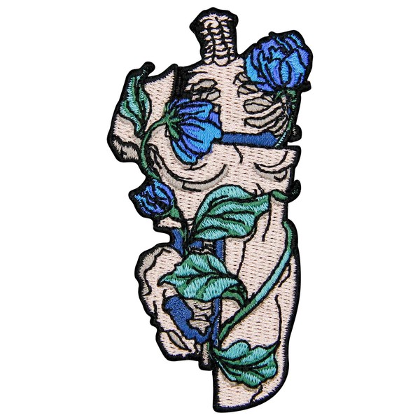 Zegin Sketch Venus Patch Embroidered Applique Badge Iron On Sew