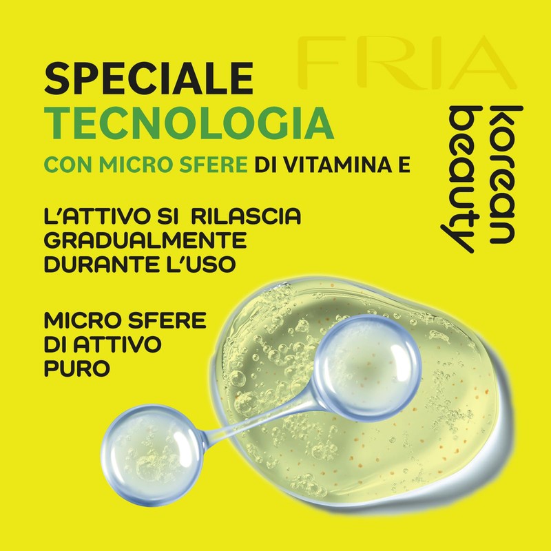Fria Korean Beauty Siero Viso Illuminante con Estratto di Yuzu,