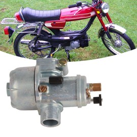 Moped Motorcycle Carburetor 15mm Bing Style Carburetor 20mm Inlet Diameter Moped Motorcycle Carburetor Carburetor Motorcycle Power Jet Carburetor Replacement for Puch Moped Maxi Engine