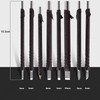 Lvpradior 8pc Holz Meißel Set für die Holzbearbeitung mit Aufbewahrungstasche,