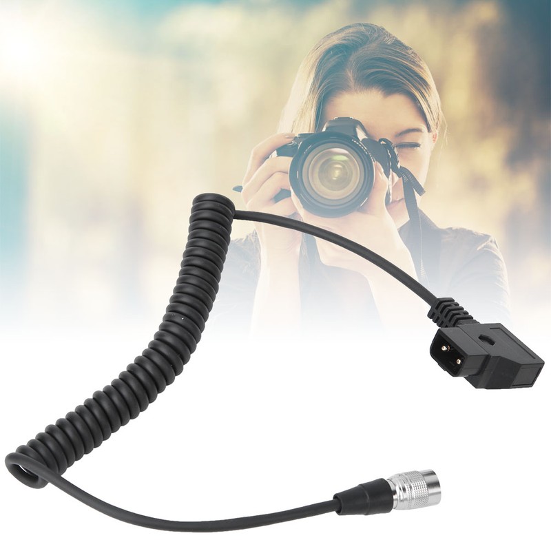 D tap Male to Mini 4-Pin Female Adapter Power Supply