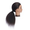 Headfix Hair Mannequin Head 100% Real Hair Hairdresser Practice Styling