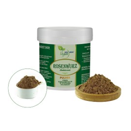 Vitaide Vegan® Rose Root - Root 150 g Powder - Rhodiola Rose - Daily Serving 1020 mg Rose Root Root, Natural, Vegetable & No Additives, Includes Measuring Spoon