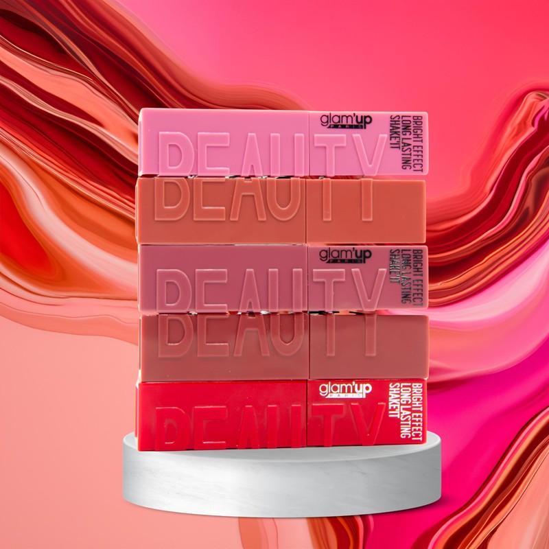 Glam'Up Paris – Lippenstift Beauty Satin – semi-permanent ohne Übertragung