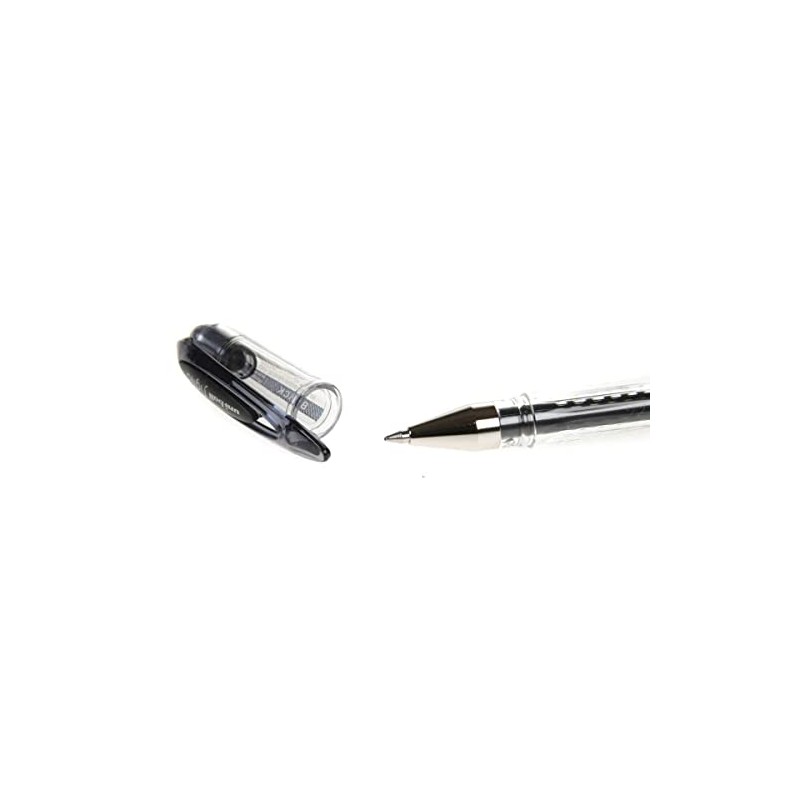 Uni-Ball UM-120 Signo Geltintenroller, Schwarz, 12 Stück