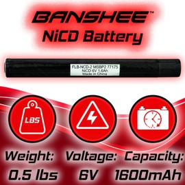 T Titan Battery Stick 77175 - SL-20XP LED, UltraStinger, Super Sting for Streamlight