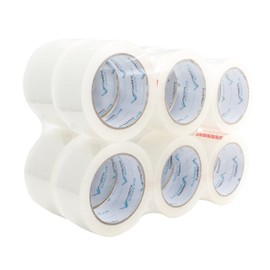 12 Pack Heavy Duty Packaging Tape, Clear Packing Tape Designed for Moving Boxes, Shipping, Office, Commercial Grade 2.7mil Thick, 60 Yard Length, 720 Total Yards