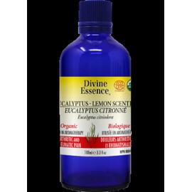 Divine Essence Eucalyptus Oil (Lemon Scented, Organic) - 100ml