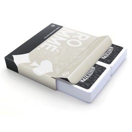 TS Spielkarten Rummy Viking - Linen Card Set - Hand Drawn Card Game for Skat Poker Mau-Mau, Bridge - Wipe Clean