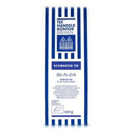 TEE HANDELSKONTOR BREMEN Loose Black Tea Organic Pu-Erh | Black Tea Yunnan 100g Loose | From the Best Tea Gardens from China - Yunn