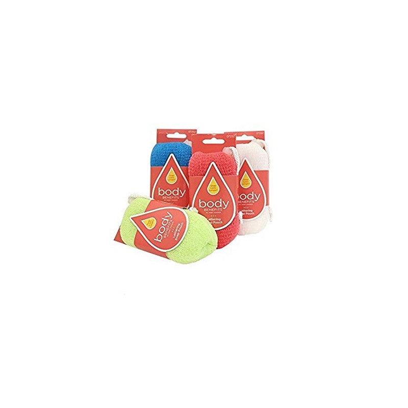 Body Benefits Soap Saver Pouch, 1 Pouch, Assorted Colors