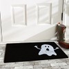 Calloway Mills 102002436 Ghost Doormat, 24" x 36", Black/White