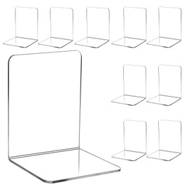 Mozvvco Bookends Book Holder Book Support Bookends Organiser for Children, Books, Office, Shelf, Bedroom Library and Desktop Organiser Decoration Gift