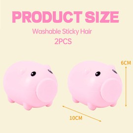 Wiederverwendbare Fusselrollen,Smavles Wiederverwendbare Fusselrollen,Tierhaarentferner Fusselrolle,Waschbare Klebrige Gel Fusselrolle Ball für Haustier Haar Reusable Lint Roller Kleidung Reisen 2Pcs