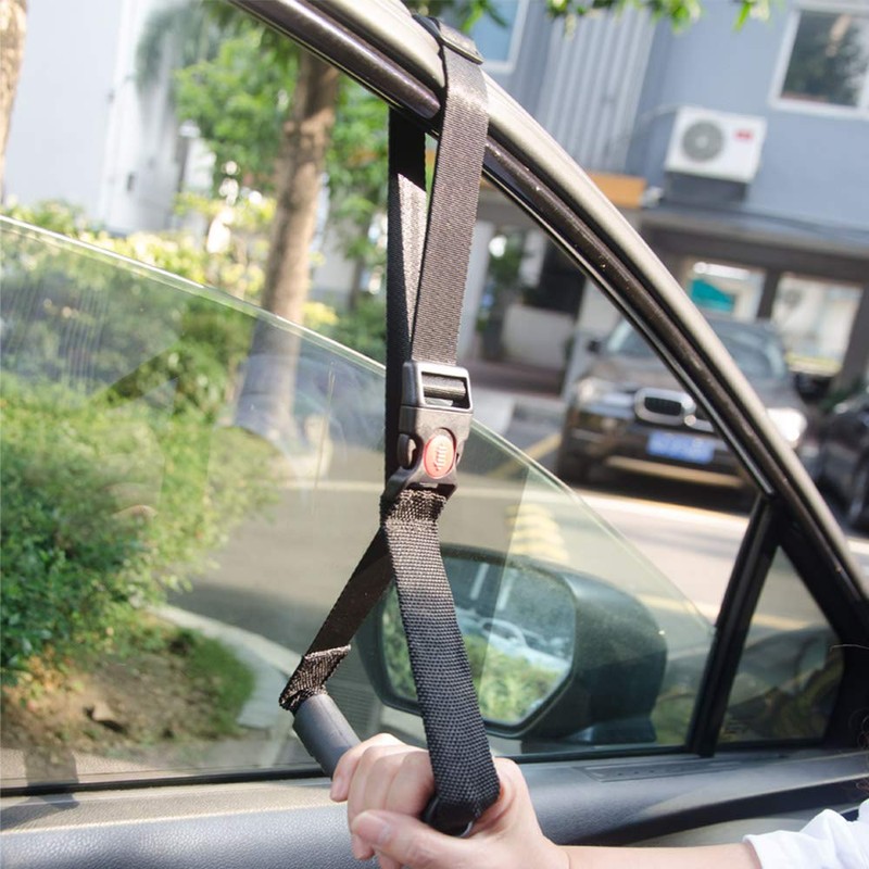 ZipSeven Car Handle 2 Piece Portable Automotive Handle Assistance Mobility