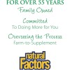 Natural Factors Multienzimas 60 Cápsulas Vegetales Sin Sabor