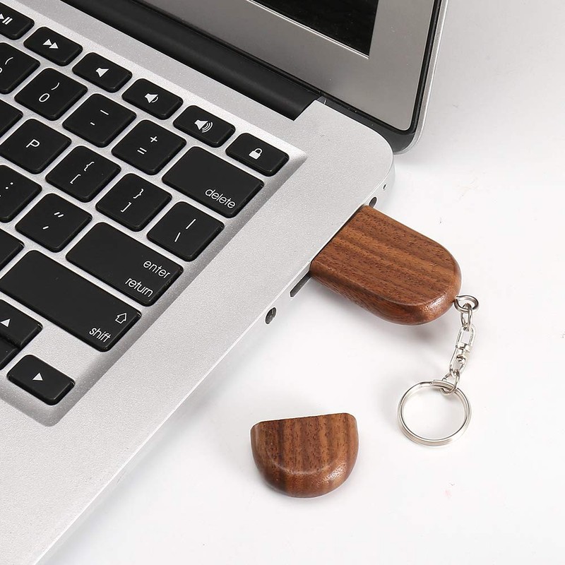 HOZYALE USB Stick Wooden USB 2.0 Flash Drive 16 GB