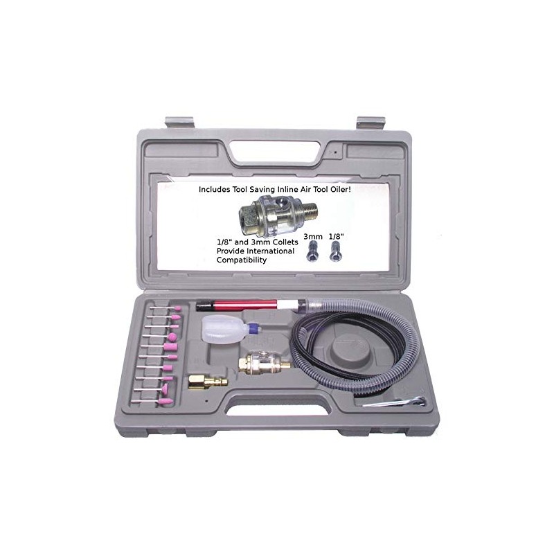 Canadian Tool and Supply 1/8-Inch + 3mm Pneumatic Micro Pencil
