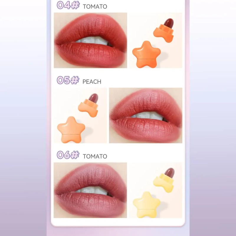 Juego De Mini Pintalabios, Brillo De Labios En Forma