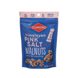 Diamond of California Himalayan Pink Salt Walnut Snack Nuts, 4 oz.