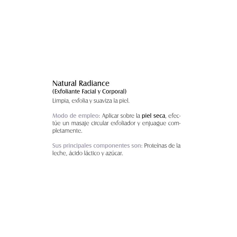 Exfoliante Natural Radiance De Marant