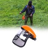 DeeRace Forestry Helmet, Chainsaw Helmet, Grass Mowing, Face Shield, Guard