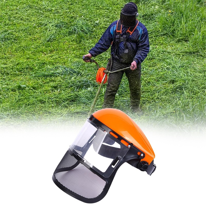 DeeRace Forestry Helmet, Chainsaw Helmet, Grass Mowing, Face Shield, Guard