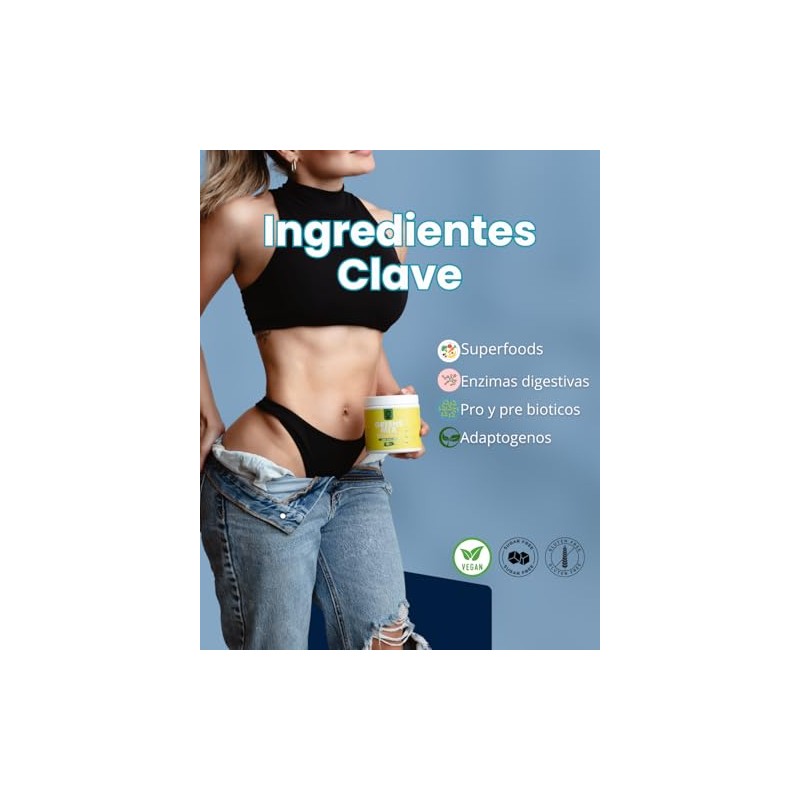 GENESYS MENA Greens mix sabor Pepino Suplemento de superalimentos con