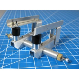 JP Garage Custom Lower Single wheel Axle Tamiya R/C 1/14 King Grand Hauler Trailer Flatbed