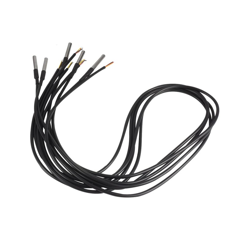 Beenlen Waterproof DS18B20 Temperature Sensor, Digital Temperature Thermal Cable Temperature