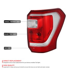 DNA MOTORING OE Style Rear Right Taillight Assembly Tail Lamp Compatible With Ford Expedition 2018-2021, FO2800271, JL1Z13405G, OEM-TL-041-R